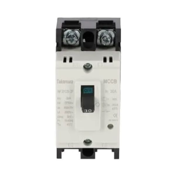 TAKAMURAออโต้เบรกเกอร์  รุ่น TNF30CS-2P30A-MT สีครีม