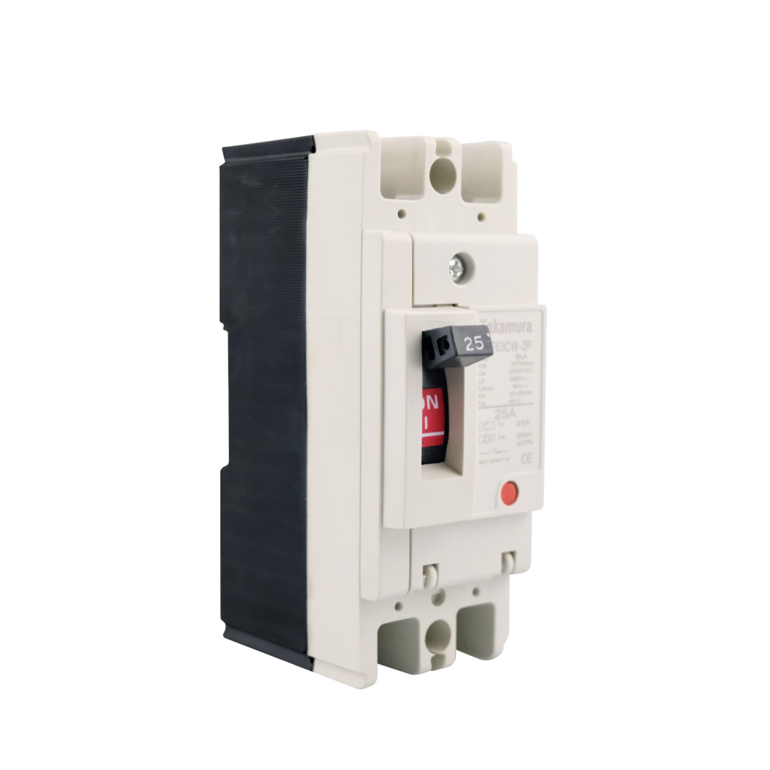 TAKAMURA ออโต้เบรกเกอร์  รุ่น TNF63CW-2P25A-MT สีครีม