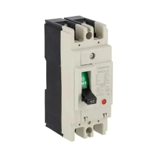 TAKAMURA ออโต้เบรกเกอร์  รุ่น TNF63CW-2P50A-MT สีครีม