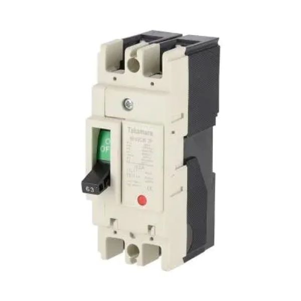 TAKAMURA ออโต้เบรกเกอร์  รุ่น TNF63CW-2P63A-MT สีครีม