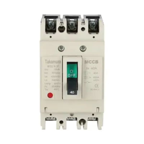 TAKAMURA ออโต้เบรกเกอร์  รุ่น TNF63CW-3P40A-MT สีครีม