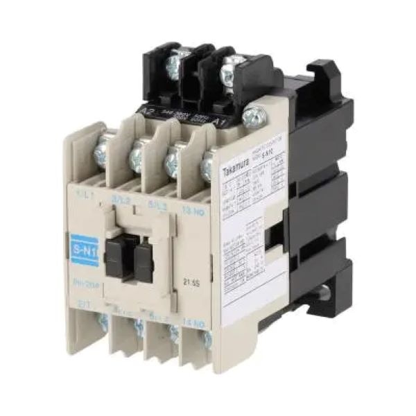 TAKAMURA แมกเนติก คอนแทคเตอร์  รุ่น S-N10-380V-MT สีครีม