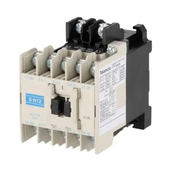 TAKAMURA แมกเนติก คอนแทคเตอร์ รุ่น S-N12-380V-MT สีครีม