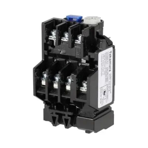 TAKAMURA โอเวอร์โหลด รีเลย์ รุ่น TH-N12-3.6A-MT สีดำ