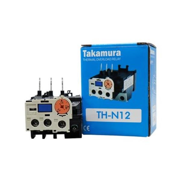 TAKAMURA โอเวอร์โหลด รีเลย์ รุ่น TH-N12-3.6A-MT สีดำ