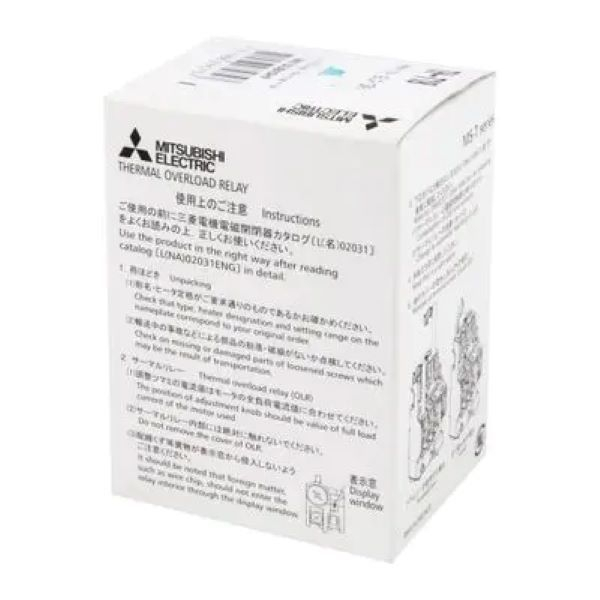 MITSUBISHI เทอร์มอลโอเวอร์โหลดรีเลย์ TH-T18 11A (9-13A) Model TH-T18-11A-MT