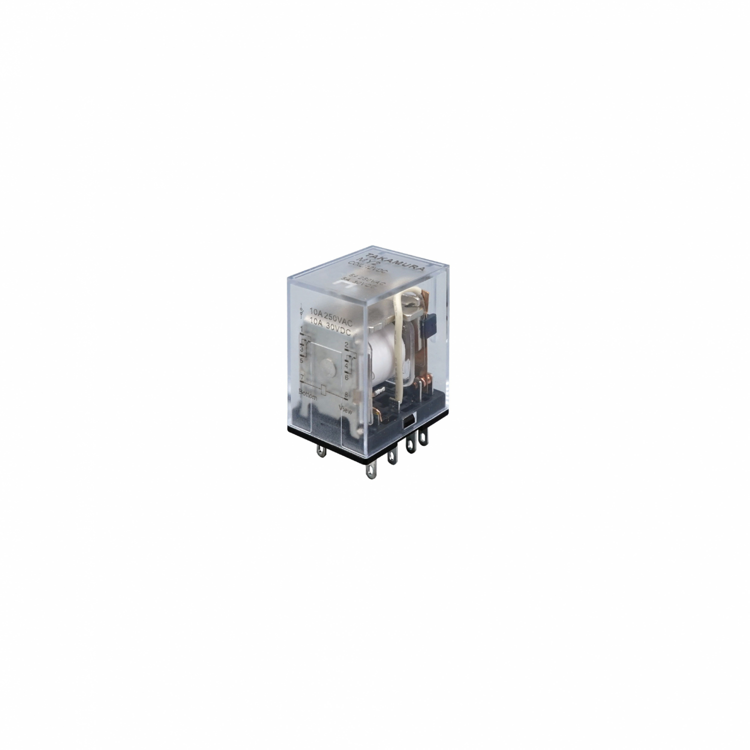 TAKAMURA  รีเลย์ รุ่น MY2-12VDC-MT
