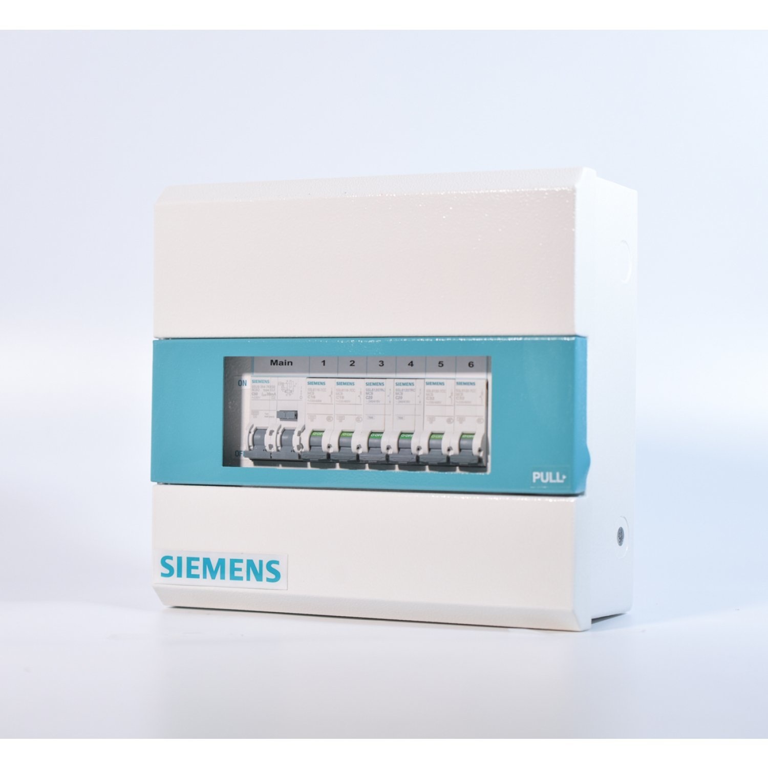 SIEMENS เครื่องตัดไฟอัตโนมัติ 6 ช่อง 50A รุ่น SBTH06-SSF 50 กันดูด
