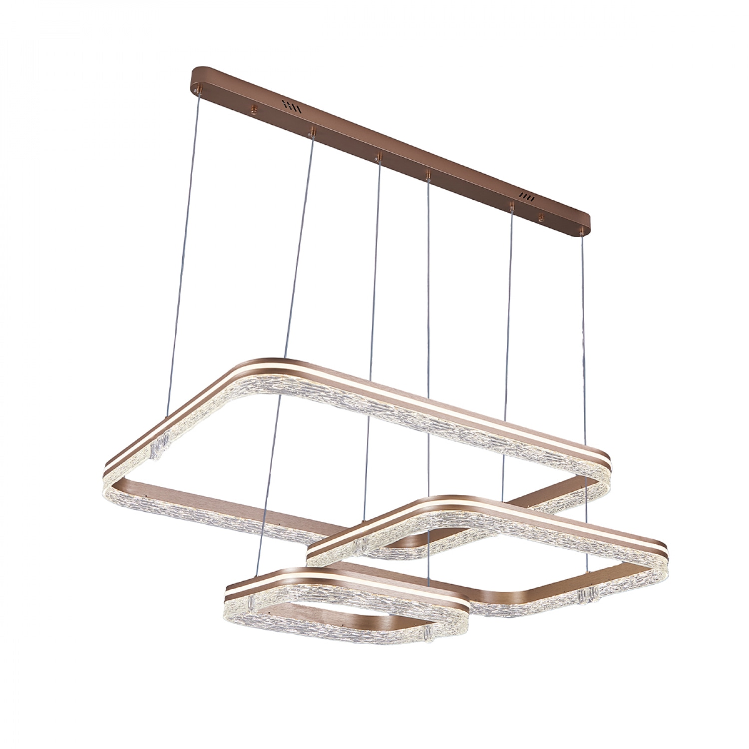 EILON โคมแชนเดอเลียร์ 239Wx2 รุ่น F6314-4+6+8 ปรับแสงได้ 3 แสง