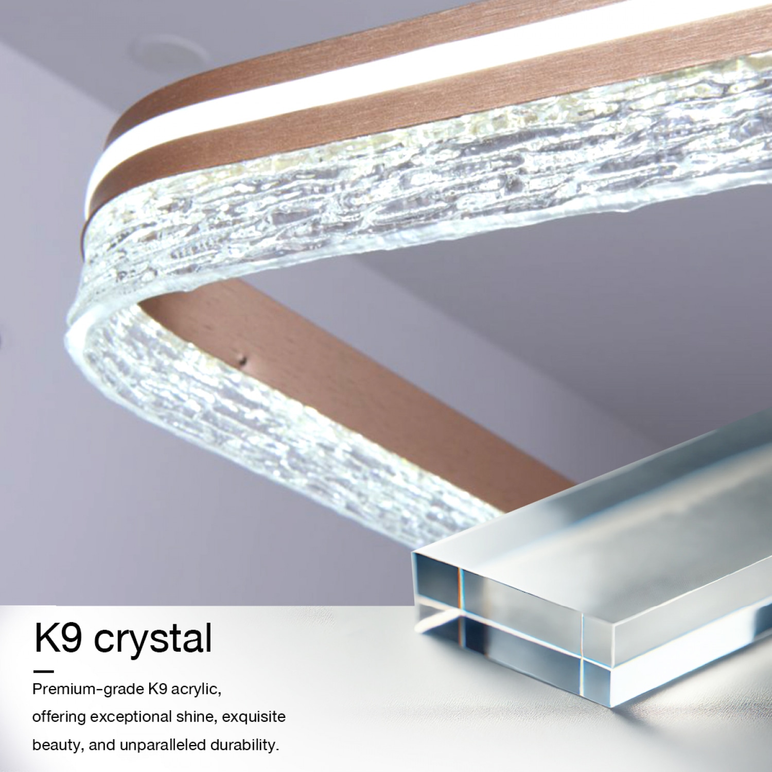 EILON โคมแชนเดอเลียร์ 239Wx2 รุ่น F6314-4+6+8 ปรับแสงได้ 3 แสง