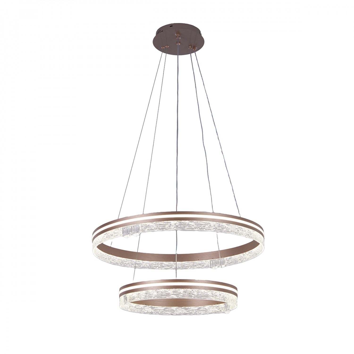 EILON โคมแชนเดอเลียร์ 114Wx2 รุ่น 6314-4+6 ปรับแสงได้ 3 แสง