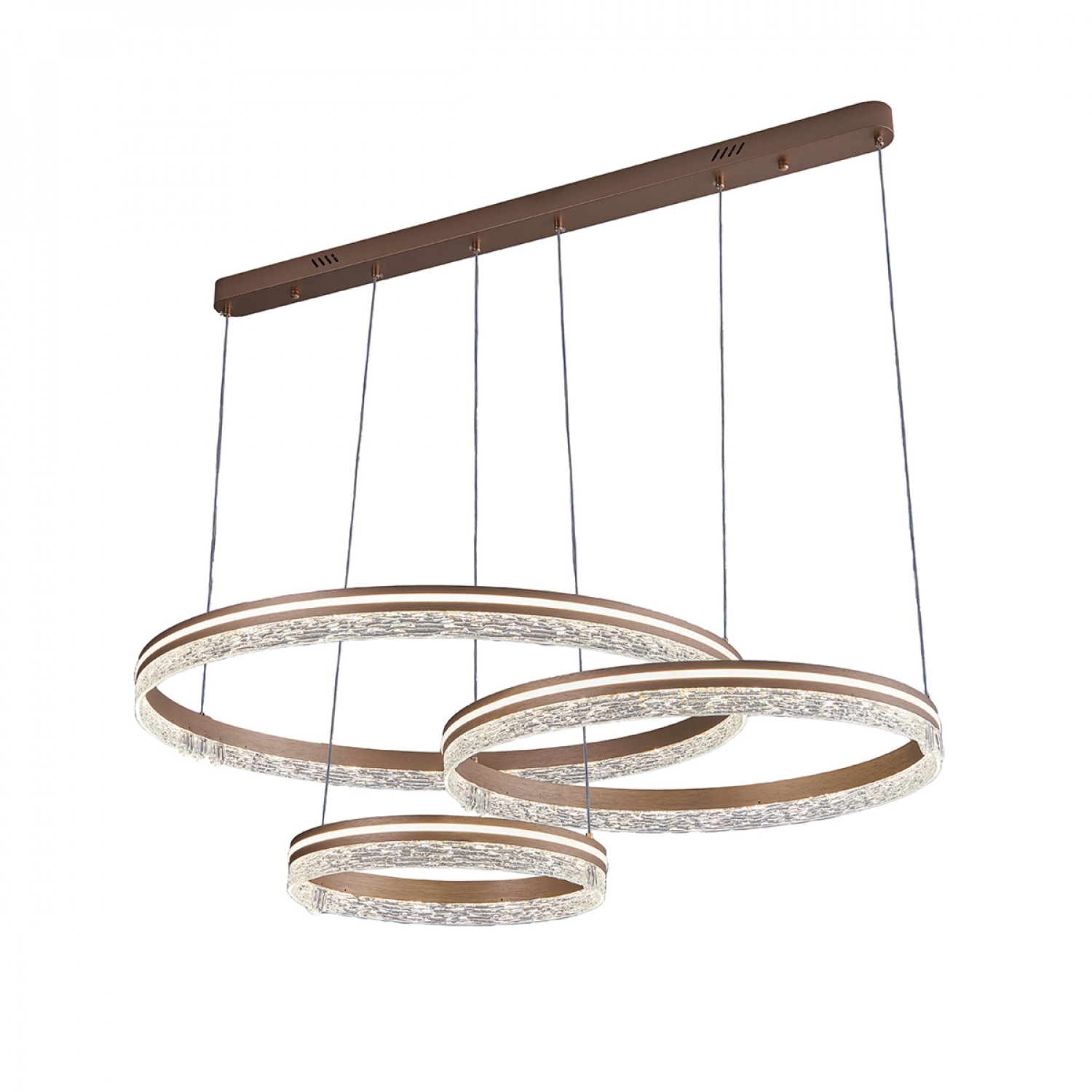 EILON โคมแชนเดอเลียร์ 203Wx2 รุ่น 6337-4+6+8 ปรับแสงได้ 3 แสง