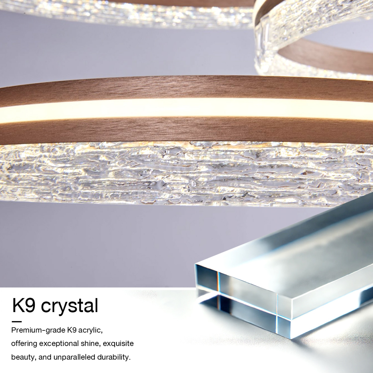 EILON โคมแชนเดอเลียร์ 203Wx2 รุ่น 6337-4+6+8 ปรับแสงได้ 3 แสง