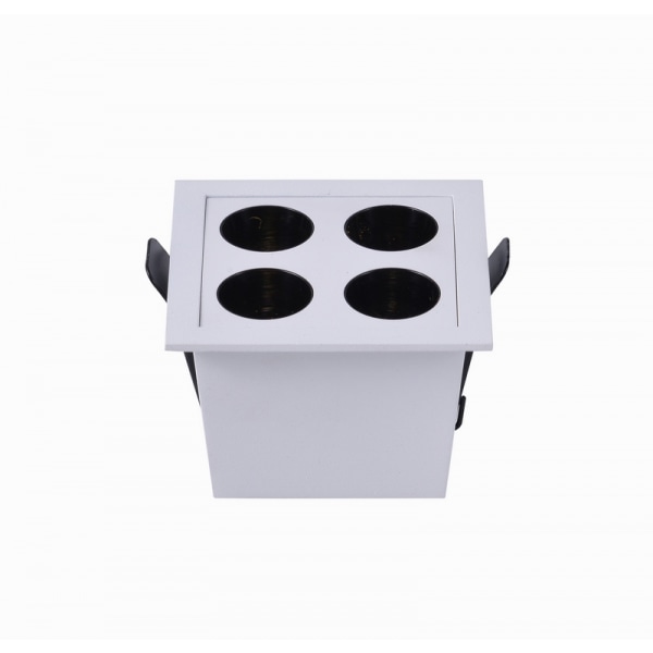 EILON ดาวน์ไลท์ 4x2W แสงวอร์ม รุ่นTL-2204/WH สีขาว