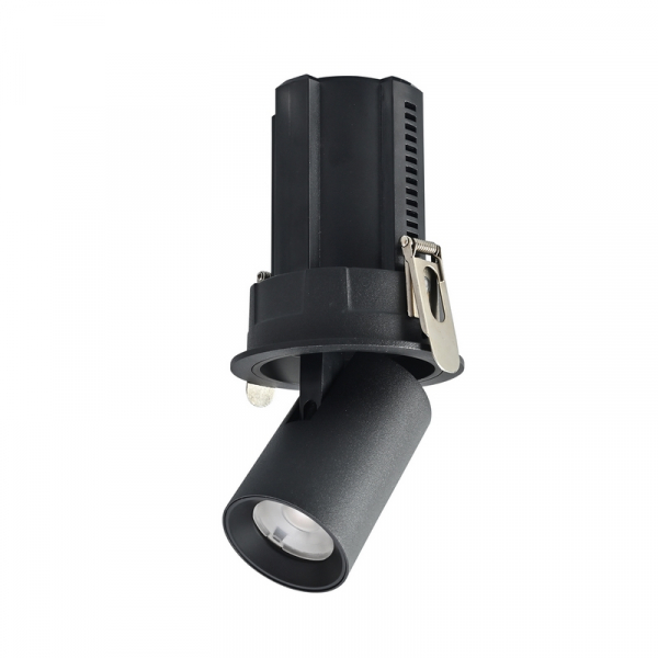 EILON ดาวน์ไลท์ 12W แสงวอร์ม รุ่นLA-4210/BK สีดำ