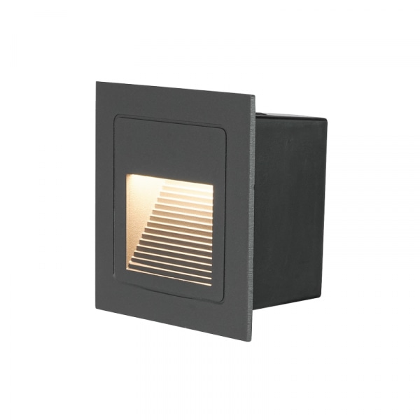 EILON โคมติดขั้นบันได 3W แสงวอร์ม รุ่นTL-701/DGR สีเทาเข้ม