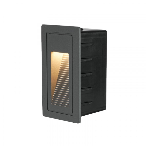 EILON โคมติดขั้นบันได 3W แสงวอร์ม รุ่นTL-705/DGR สีเทาเข้ม