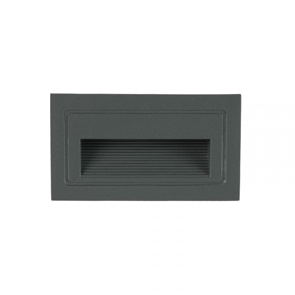 EILON โคมติดขั้นบันได 3W แสงวอร์ม รุ่นTL-706/DGR สีเทาเข้ม