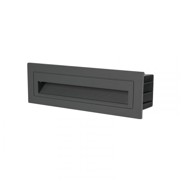 EILON โคมติดขั้นบันได 6W แสงวอร์ม รุ่นTL-709/DGR สีเทาเข้ม