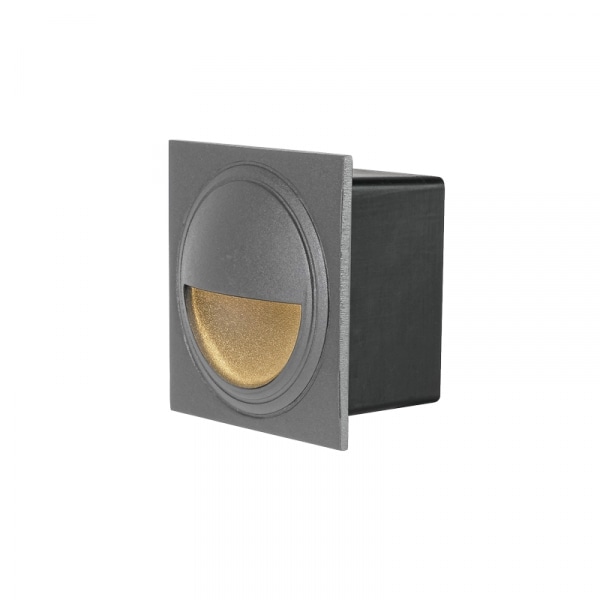 EILON โคมติดขั้นบันได 3W แสงวอร์ม รุ่นTL-850F/DGR สีเทาเข้ม