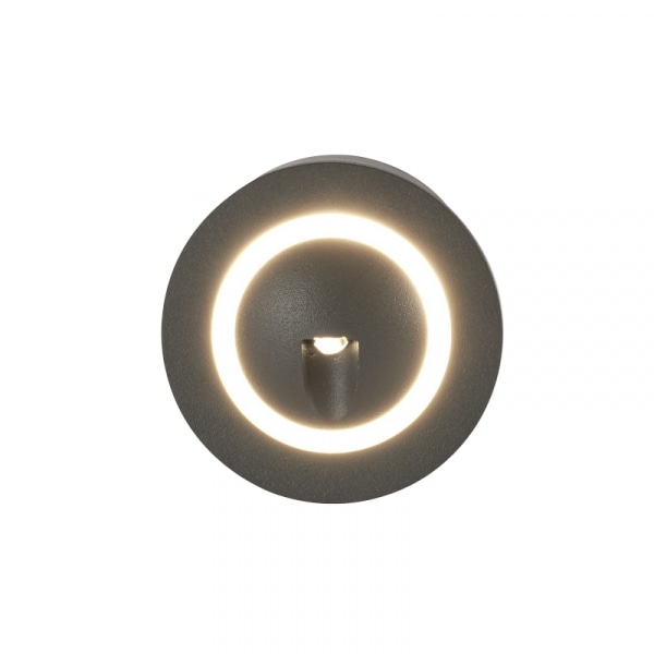 EILON โคมติดขั้นบันได 3W แสงวอร์ม รุ่นLC-5801Y/DGR สีเทาเข้ม