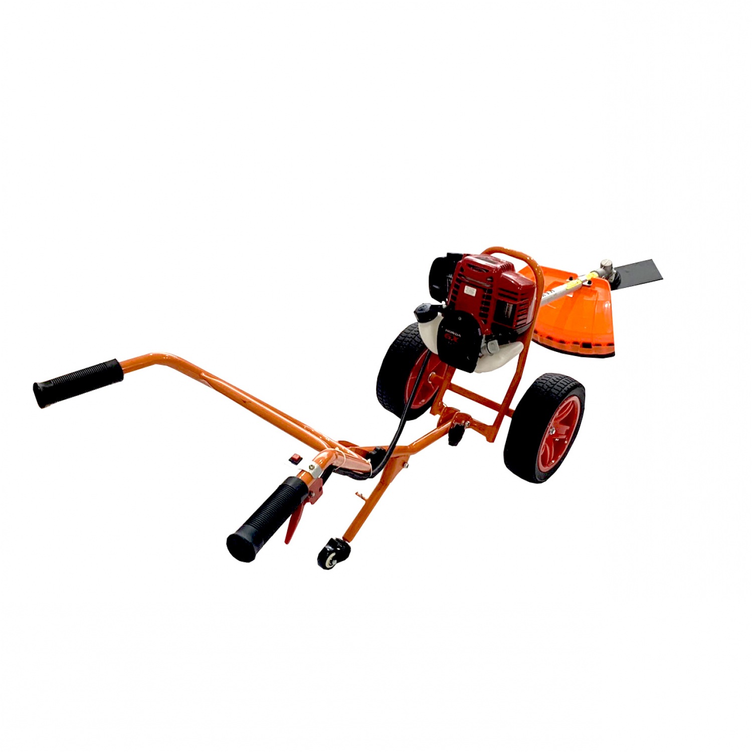 รถเข็นตัดหญ้าเครื่องยนต์ 4 จังหวะ HONDA GX35T ขนาด 35.8 CC.