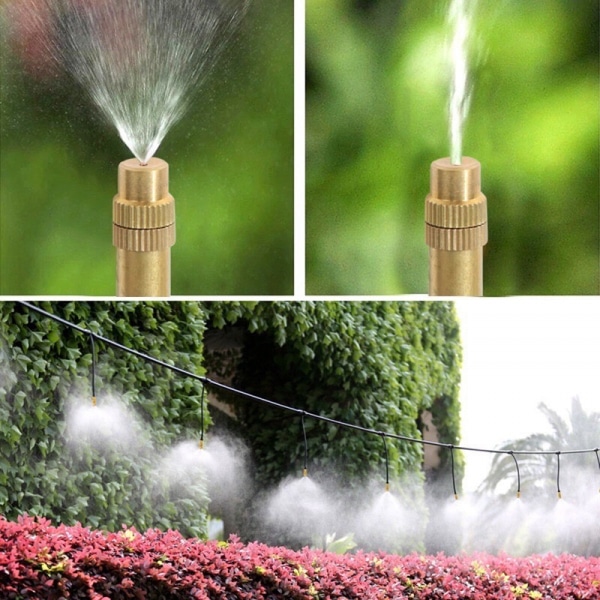 Tree'O ชุดพ่นหมอกทองเหลือง 6หัว ยาว 15 เมตร