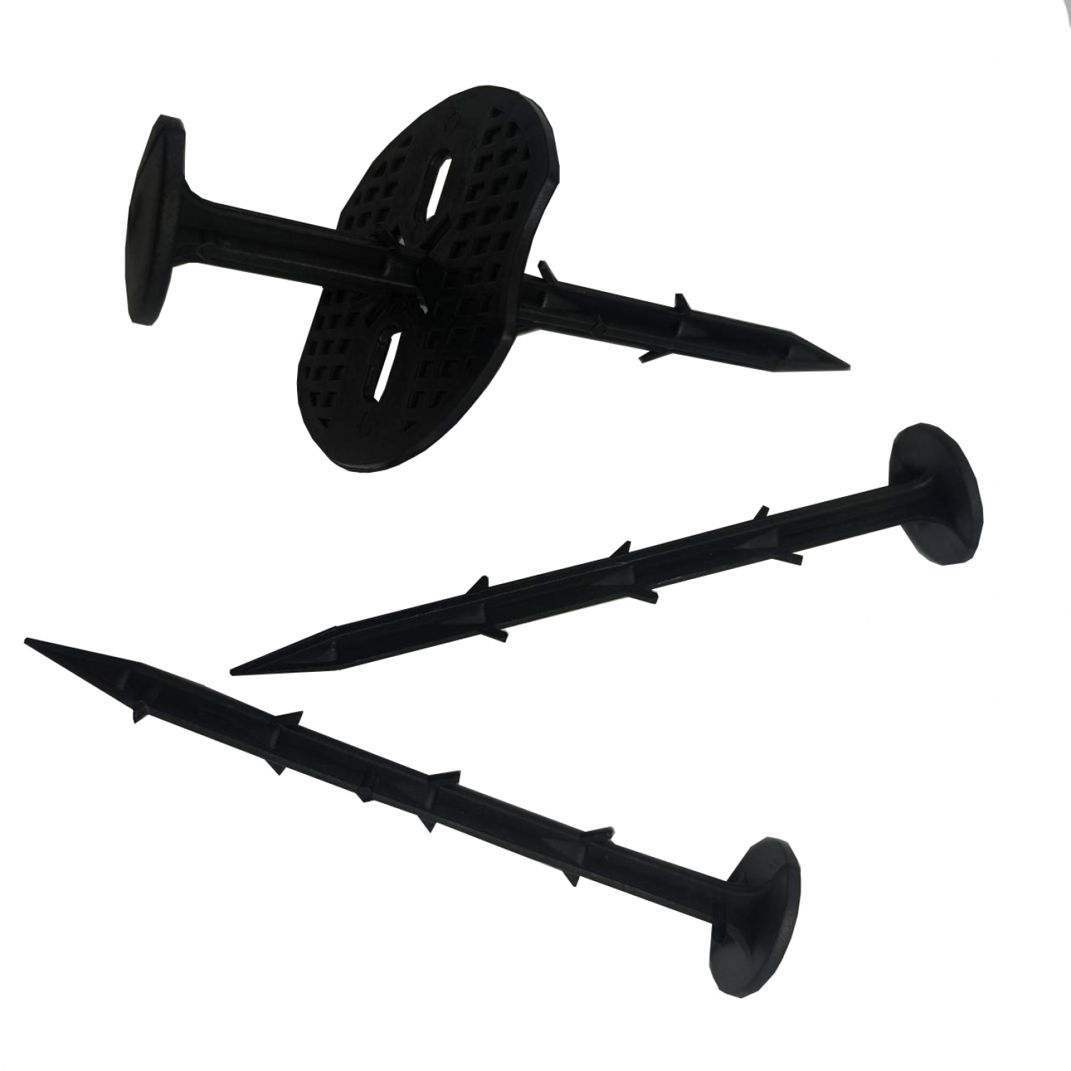 Tree’O แป้นยึดหมุดพลาสติกคลุมวัชพืช แพ็ก 20 ชิ้น