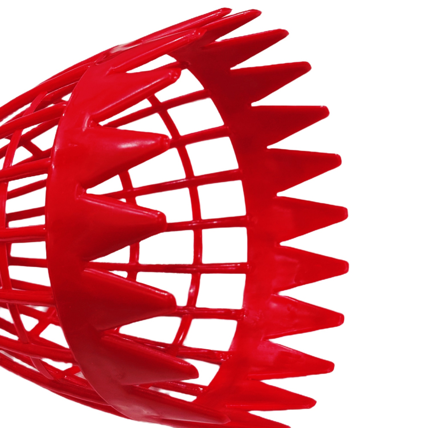 ตะกร้อสอยมะละกอ สีแดง 17.5x36.5x17.5 ซม.