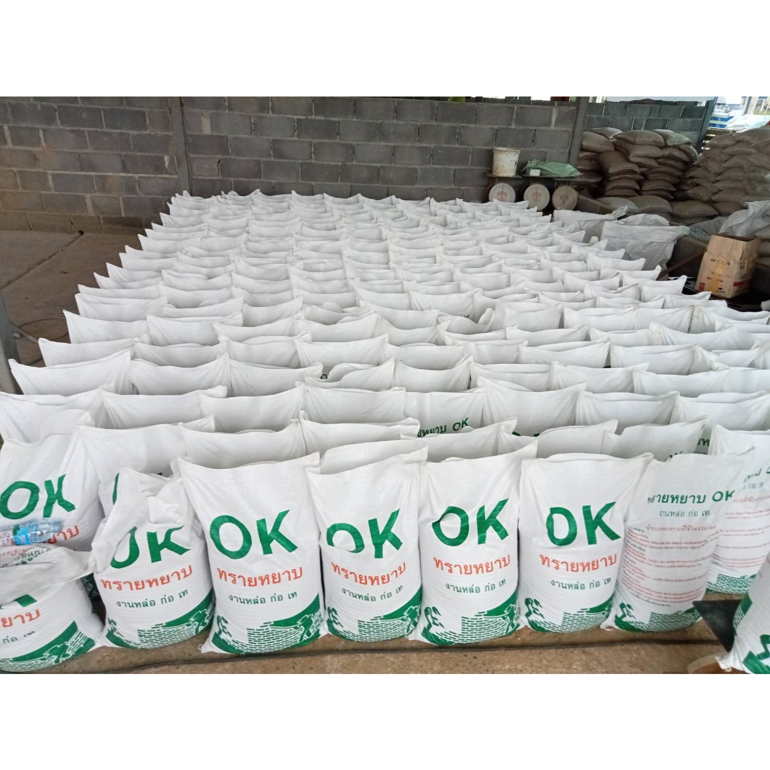 ทรายหยาบ ขนาด 25 กก.OK
