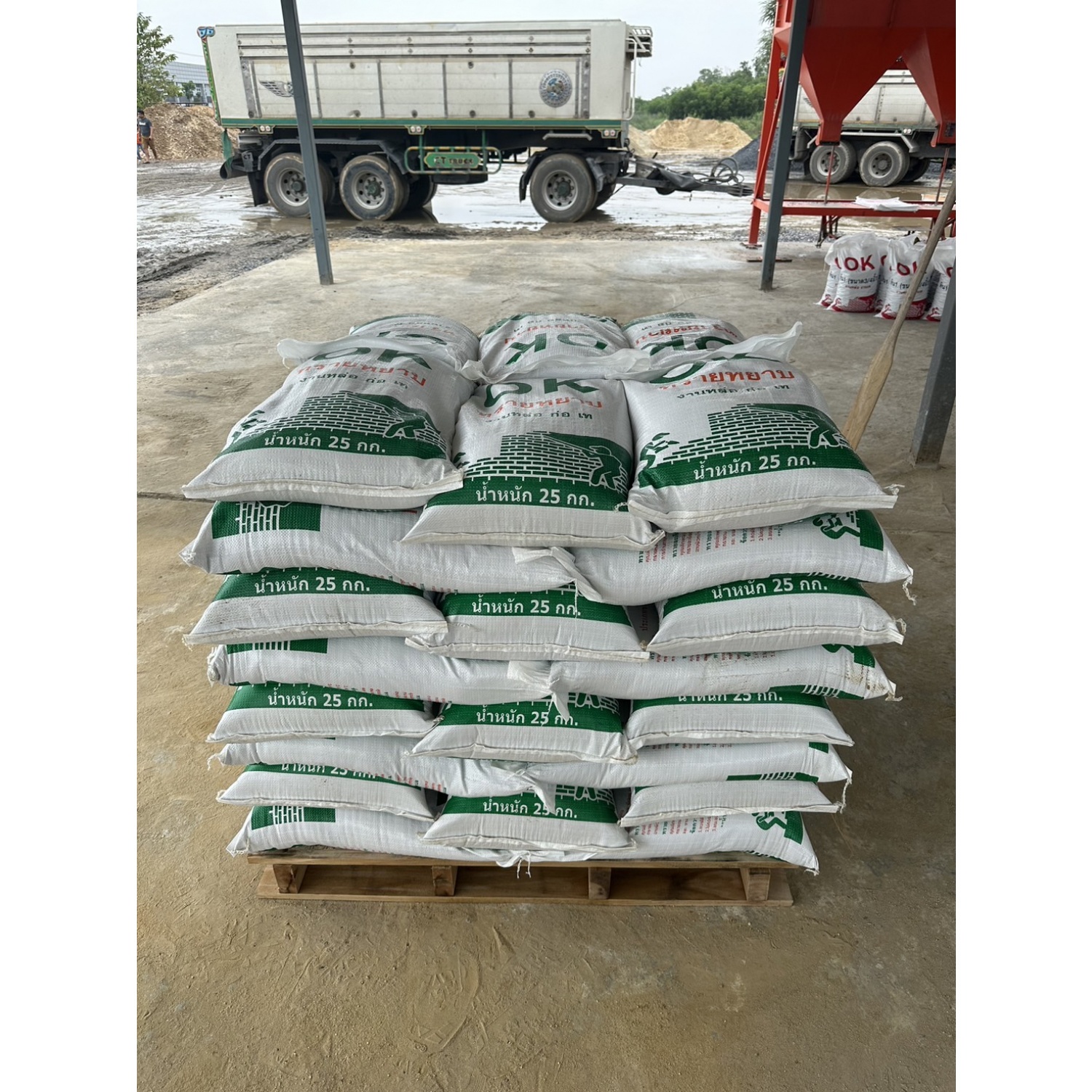 ทรายหยาบ ขนาด 25 กก.OK