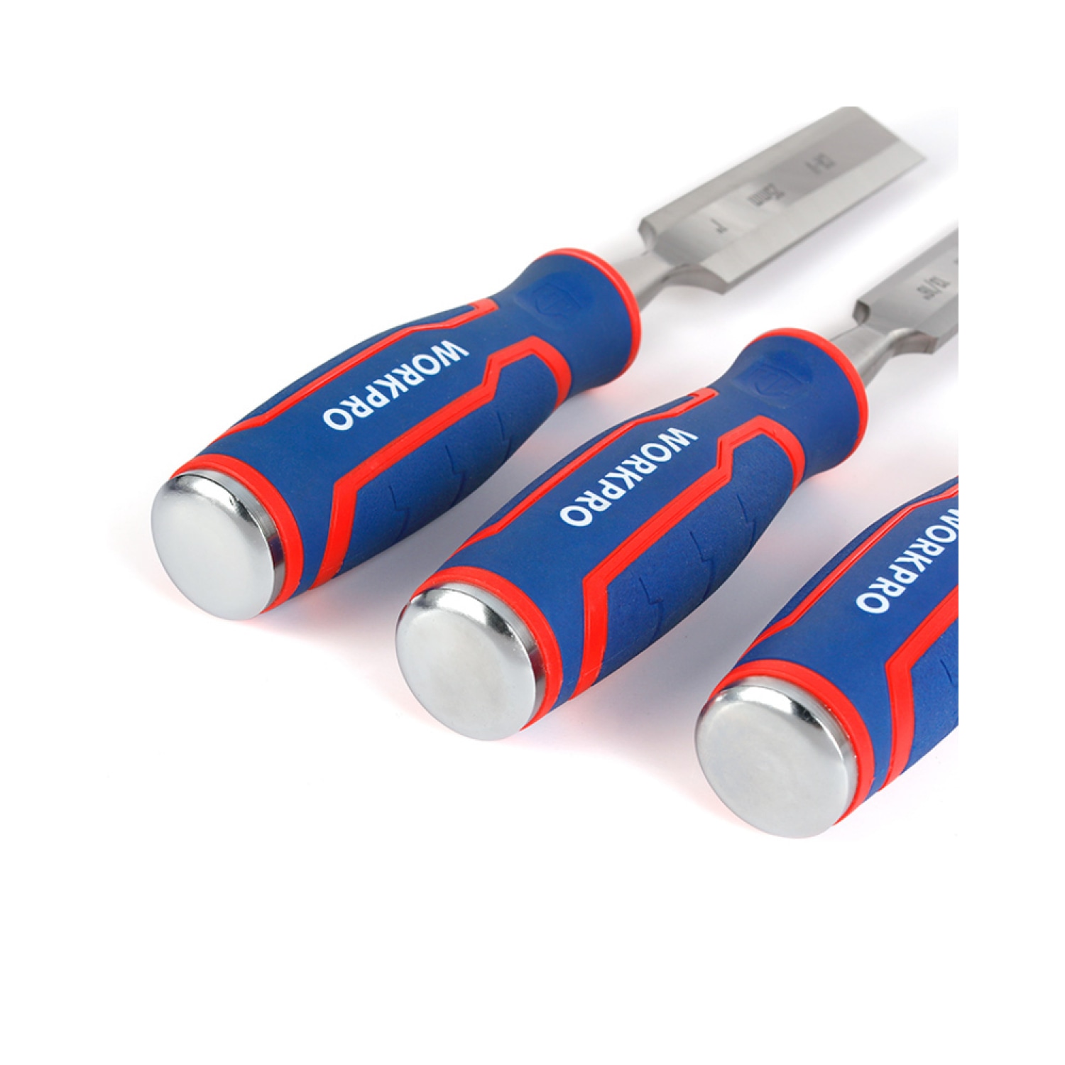 WORKPRO ชุดสิ่วงานไม้ 3 ชิ้น ขนาด 12,20,25 มม. (1/2 , 13/16,1 ) รุ่น WP201301