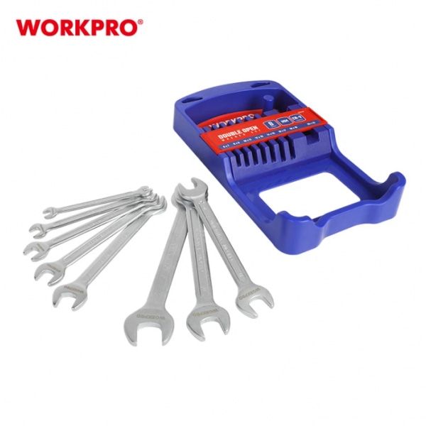 WORKPRO ชุดประแจปากตายชุบโครเมียม  8 ชิ้น รุ่น WP202506