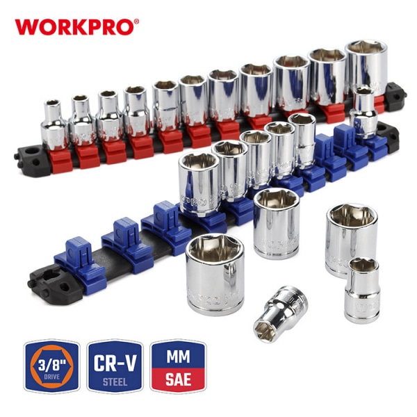 WORKPRO ชุดบ็อกซ์อเนกประสงค์ ขนาด 3/8” (24 ชิ้น) รุ่น WP202553