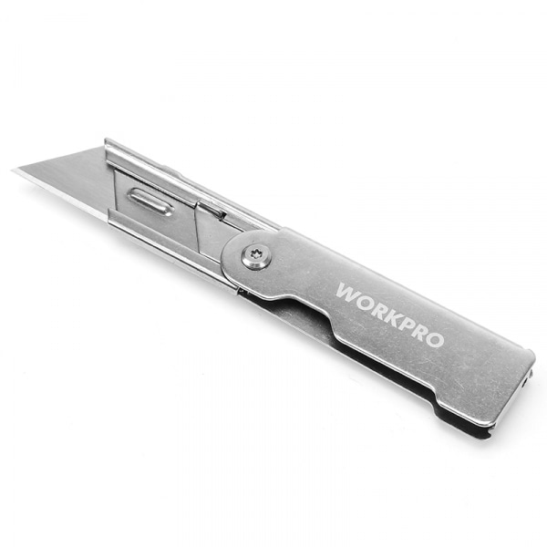 WORKPRO ใบมีดกรีด ขนาด 3-3/4 นิ้ว คลิปหนีบกระเป๋า รุ่น WP211001