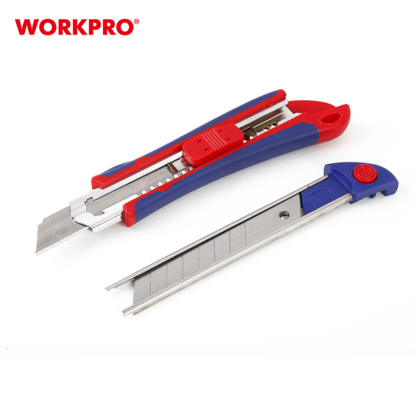WORKPRO มีดคัตเตอร์ ระบบ Auto Lock ขนาด 18mm. รุ่น WP212011
