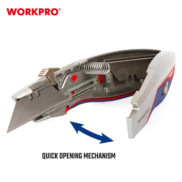 WORKPRO มีดกรีดอเนกประสงค์ 8-IN-1 รุ่น WP213011