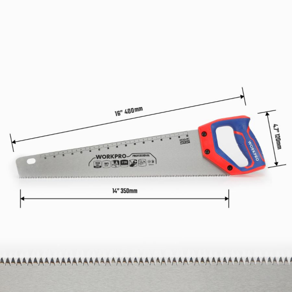 WORKPRO  เลื่อยลันดา ขนาด 350mm. ( 14นิ้ว)