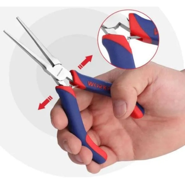 WORKPRO คีมปากแหลม ขนาด 4 นิ้ว รุ่น WP231099