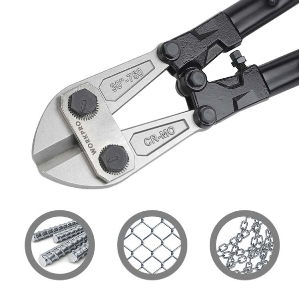 WORKPRO กรรไกรตัดเหล็กเส้น ขนาด 750มม. ( 30นิ้ว) รุ่น WP216006