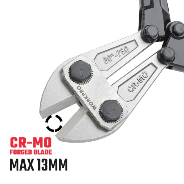 WORKPRO กรรไกรตัดเหล็กเส้น ขนาด 750มม. ( 30นิ้ว) รุ่น WP216006