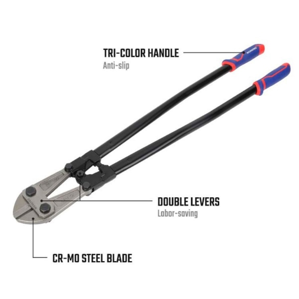 WORKPRO กรรไกรตัดเหล็กเส้น ขนาด 750มม. ( 30นิ้ว) รุ่น WP216006