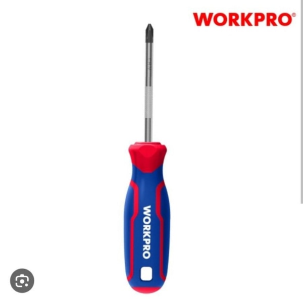 WORKPRO ไขควงแฉกด้ามสามสี, CR-V PH1x150มม.