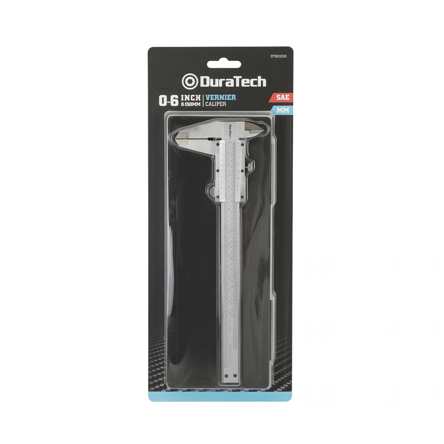 Duratech เวอร์เนียร์ด้ามอะลูมิเนียม ขนาด 150มม.(6นิ้ว) รุ่น DT801059