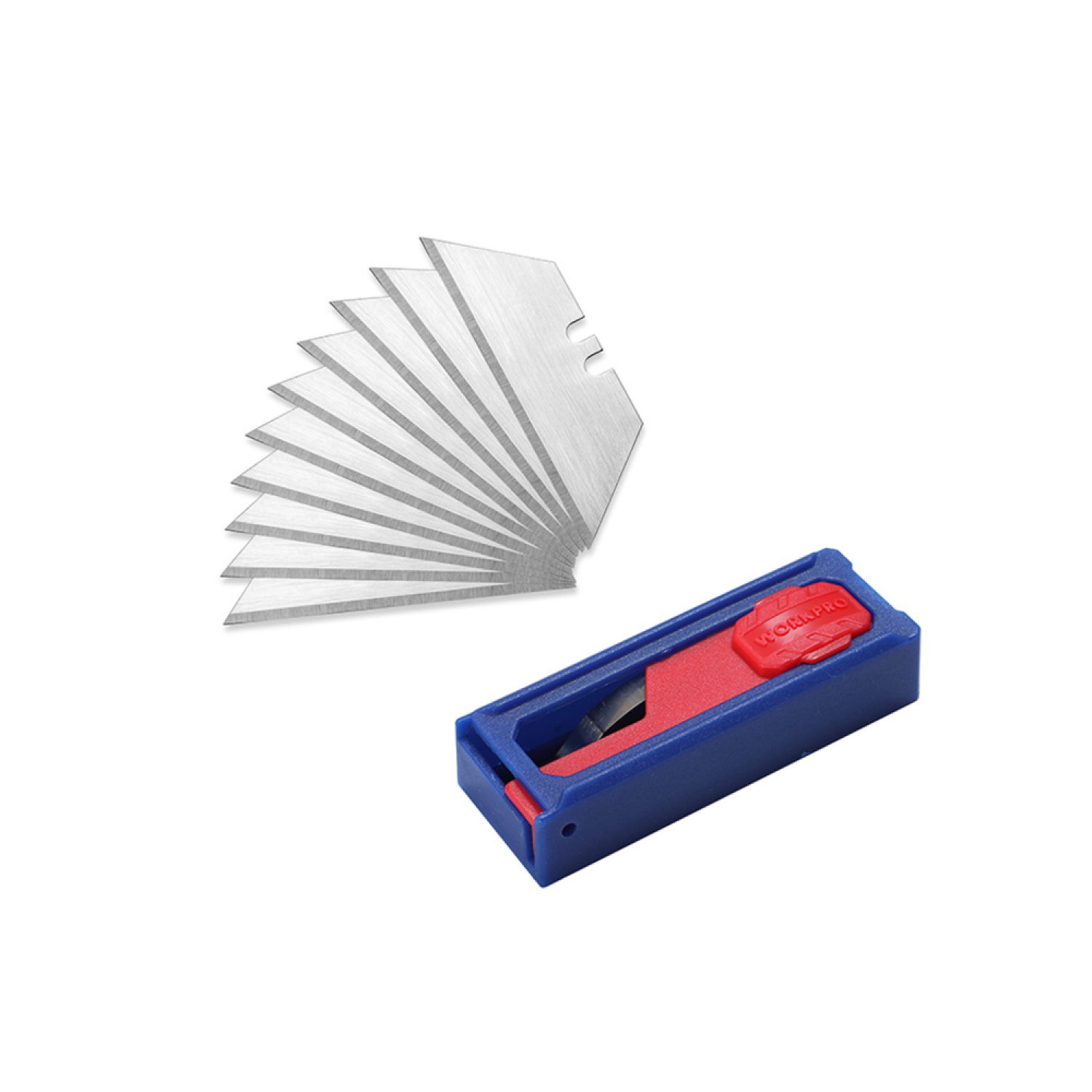 Workpro ใบมีดอเนกประสงค์ SK5 10 ชิ้นสำหรับงานหนัก WP213002