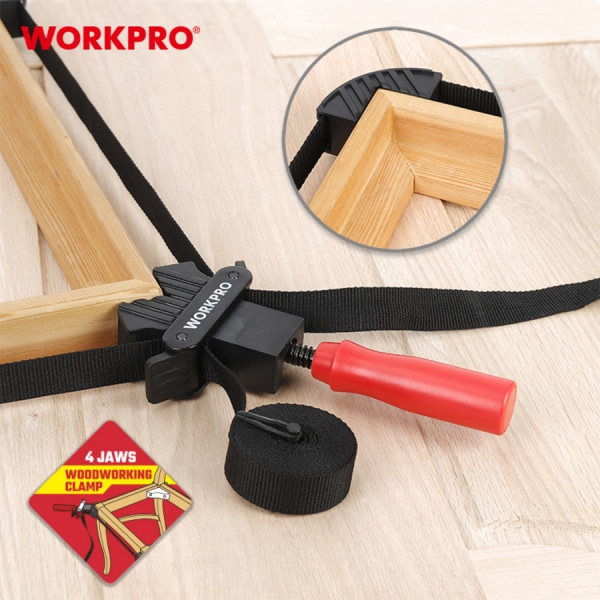 WORKPRO แคมป์เข้ามุมแบบสายรัด WP232044