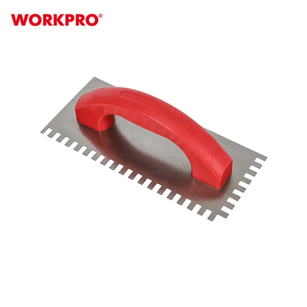 WORKPRO เกรียงหวีพลาสติก ฟันขอบหยัก 6 x 10 มม. WP323013