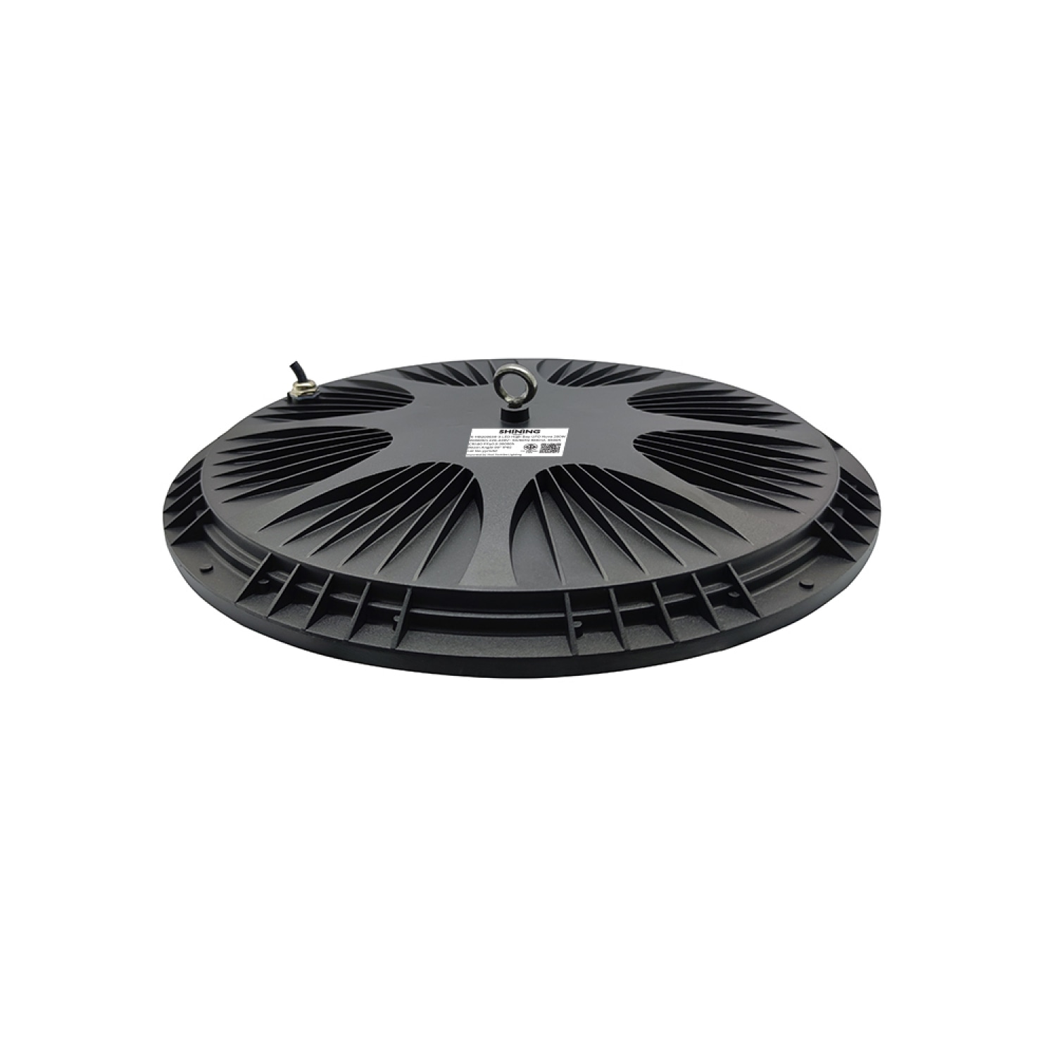 SHINING โคมไฟไฮเบย์ LED High Bay UFO รุ่น  Nova 200W สีดำ 