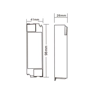 EILON แอลอีดี ไดร์เวอร์ 50W  Non-isolated 300mA (ควบคุม 3 สี) รุ่น TP-NON-DV-300MA IP20 สีขาว