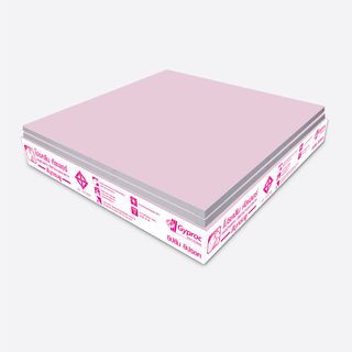 ยิปรอค แผ่นฝ้าเพดานทีบาร์ 60x60ซม. รุ่นโปรคลีน สีมุกชมพู